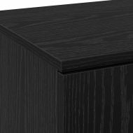 Висока масичка Черен дъб 80 x 35 x 180 см Инженерно дърво