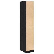 Аптекарски шкаф Черен дъб 30 x 41 x 174.5 см Инженерно дърво