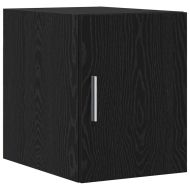 Шкаф за съхранение 3 pcs Черния дъб 30 x 42,5 x 225 см