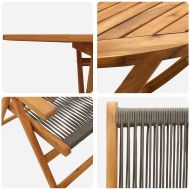 Комплект за хранене в градината 7 pcs Сив