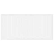 Комплект за хранене в градината 9 pcs Бяло Полипропилен