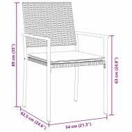 Комплект за хранене в градината 7 pcs Черен и Светло Сив