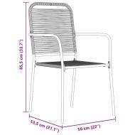 Комплект за хранене в градината 5 pcs Черно