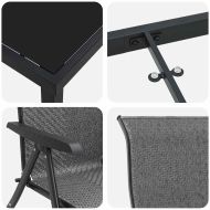 Комплект за хранене в градината 5 pcs Сив