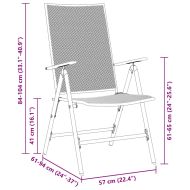 Комплект за хранене в градината 5 pcs Антрацит