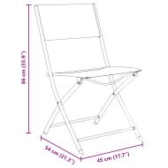 Комплект за хранене в градината 5 pcs Черно