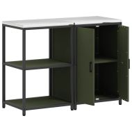 Комплект за кухненско съхранение HATTEM 2 pcs Маслинено зелено