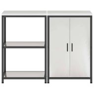 Комплект за кухненско съхранение HATTEM 2 pcs Сребристо