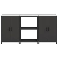 Комплект за кухненско съхранение HATTEM 3 pcs Черно