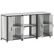 Комплект за кухненско съхранение HATTEM 3 pcs Сребристо