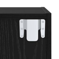 Комплект ТВ шкаф 4 pcs Черния дъб Инженерно дърво