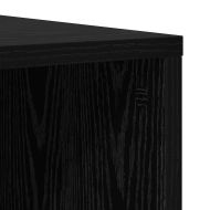 Комплект ТВ шкаф 3 pcs Черния дъб 37 x 35 x 107 см