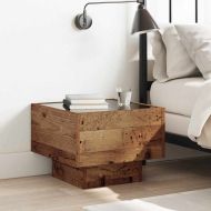 Масичка за кафе Старо дърво 40 x 40 x 30 cm Инженерно дърво