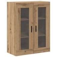 Стенни шкафове 2 pcs дъб артизан 69,5 x 34 x 90 см