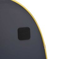 Стенно огледало злато 80x50 см