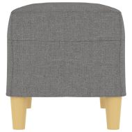 Пейка, тъмносива, 70x35x41 см, плат