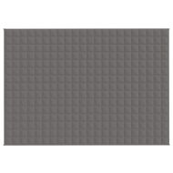 Утежнено одеяло сиво 155x220 см 11 кг плат