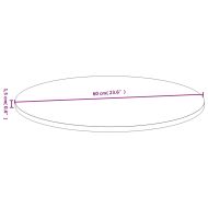 Плот за маса Ø60x1,5 см бамбук