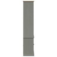 Етажерка за книги VIGO сива 85x35x170 см бор масив