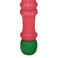 Маса за кафе, розова, ръчно рисувана, мангово дърво масив