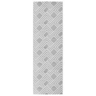 Килим за открито, ARAKIL сив, 80x250 см, PP