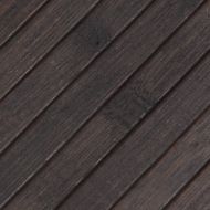 Килим, правоъгълен, тъмнокафяв, 100x300 см, бамбук