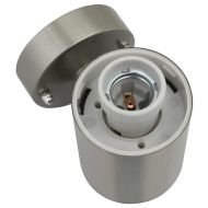 Външна стенна лампа 2 pcs Сребрист 12 x 8,5 x 27 см