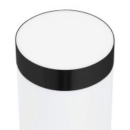 Външна стенна лампа 2 pcs Черно 12 x 8,5 x 27 см