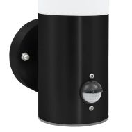 Външна стенна лампа Черно 12 x 8,5 x 29 см