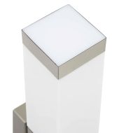 Външна стенна лампа Сребрист 10.5 x 6 x 33 см