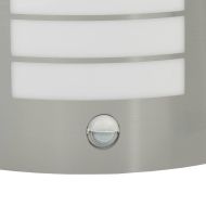 Външна стенна лампа Сребрист 23.5 x 9 x 26 см