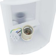 Външна стенна лампа Черно 23.5 x 9 x 26 см