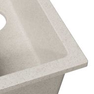 Кухненска мивка Бежово 21 x 44 x 14 см Гранит