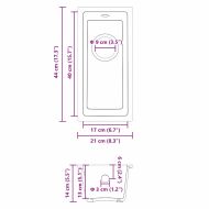 Кухненска мивка Бежово 21 x 44 x 14 см Гранит