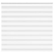 Зеброва щора бял 165x150 см Ширина на плата 160,9 см полиестер