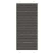 Плисирана щора черна 85x200 cm Ширина на плата 84,4 cm