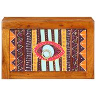 Нощен шкаф с чекмедже 2 pcs Кафяво 35 x 30 x 22 см