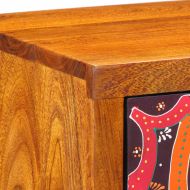 Нощен шкаф Кафяво 35 x 30 x 40 см Солидно акациево дърво