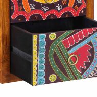 Нощен шкаф Кафяво 35 x 30 x 40 см Солидно акациево дърво