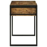 Тоалетки за спалня с огледало Кафяво Масивна дървесина от манго