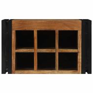 Винен рафт 2 бр. 46 x 35 x 27,5 см Солидно акациево дърво
