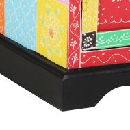 Конзолна маса с рафт със съхранение Многоцветен 50 x 30 x 70 см