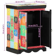 Конзолна маса с рафт със съхранение Многоцветен 50 x 30 x 70 см