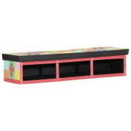 ТВ шкаф Многоцветен 100 x 30 x 22 см Инженерна дървесина