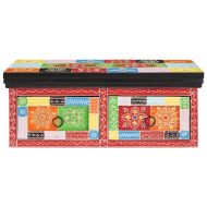 ТВ шкаф Многоцветен 60 x 30 x 24 см Масивна дървесина от манго