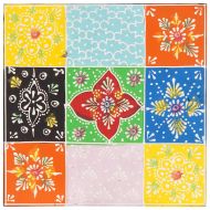 Квадратна маса 3 pcs Многоцветен