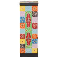 Шкаф с чекмеджета със съхранение Многоцветен 30 x 30 x 90 см