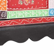 Шкаф с чекмеджета със съхранение Многоцветен 30 x 30 x 90 см