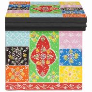 Нощен шкаф с чекмедже 2 pcs Многоцветен 40 x 30 x 28 см