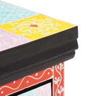 Нощен шкаф с чекмедже 2 pcs Многоцветен 40 x 30 x 28 см